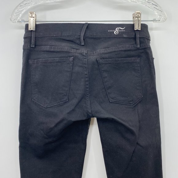 EARNEST SEWN NWT AUDREY REPTILE PRINT STRAIGHT LEG BLACK/WHITE WOMENS SIZE 26 - Picture 6 of 7